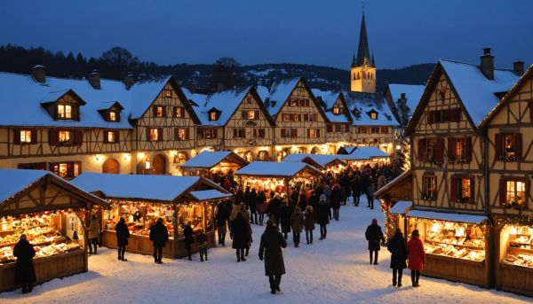 Découvrez les activités incontournables au marché de noël à bouxwiller