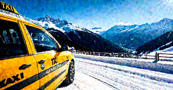 Taxi genève courchevel : votre trajet confortable et économique